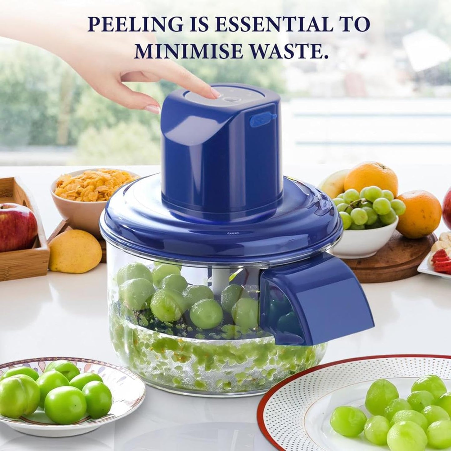 Hands-Free Vegetable & Fruit Peeler