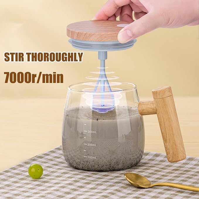 Smart Self-Blending Coffee Cup