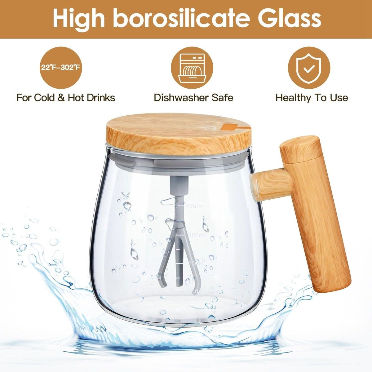 Smart Self-Blending Coffee Cup